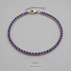 Vivre Birthstone Tennis Bracelet