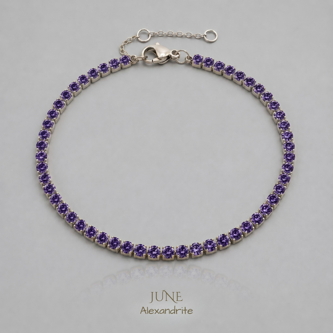 Vivre Birthstone Tennis Bracelet