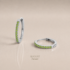 Vivre Birthstone Huggies