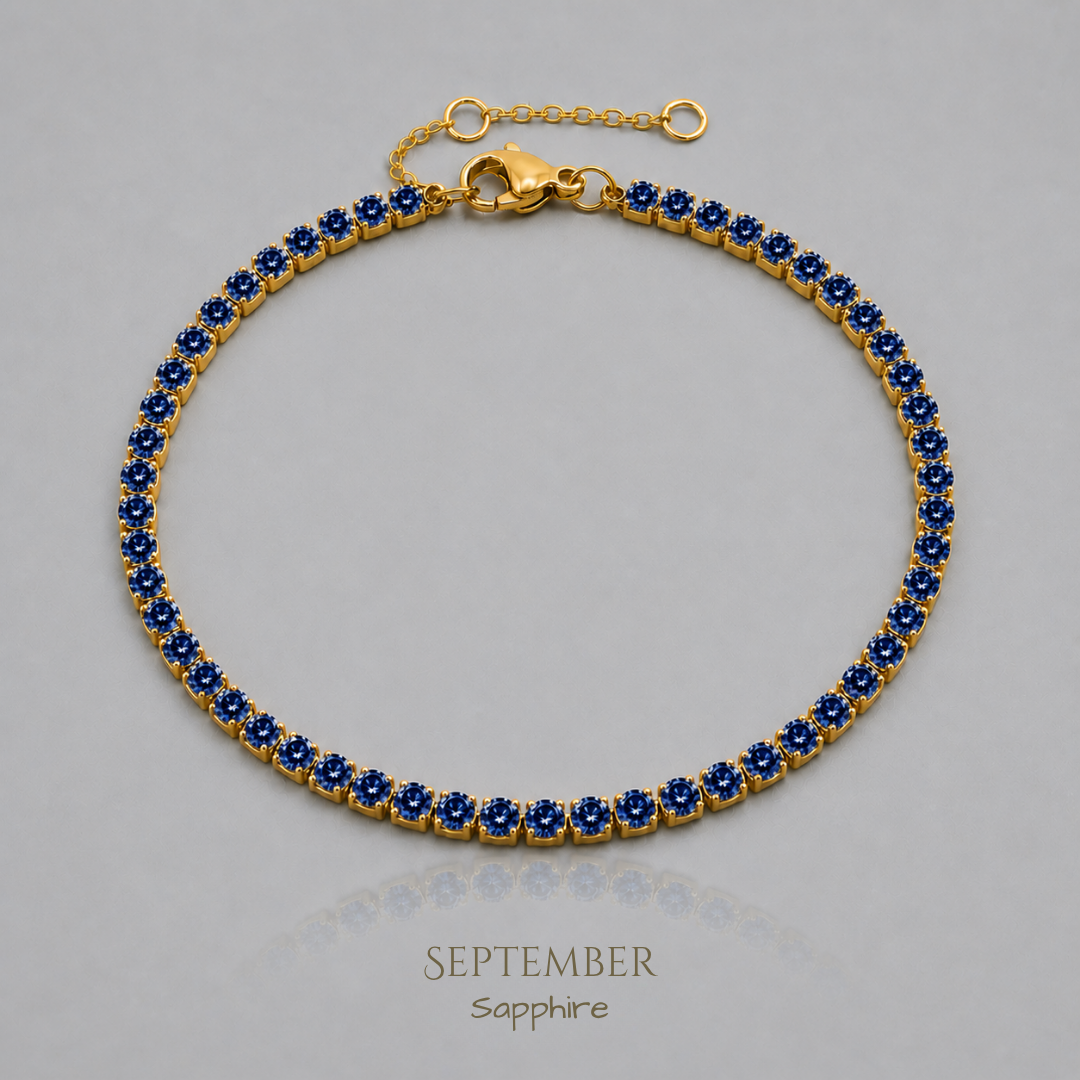 Vivre Birthstone Tennis Bracelet