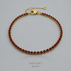 Vivre Birthstone Tennis Bracelet
