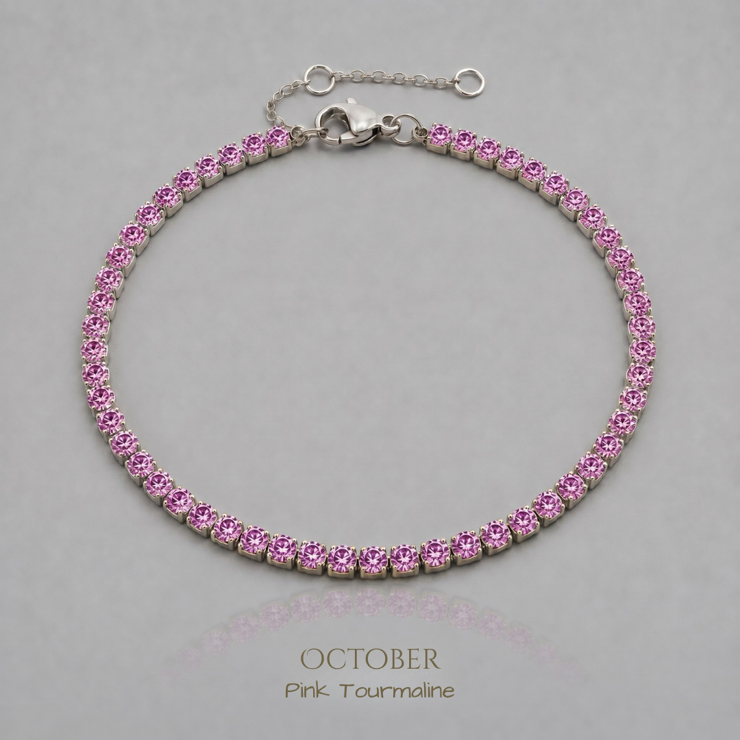 Vivre Birthstone Tennis Bracelet