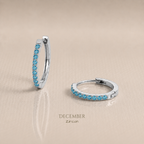Vivre Birthstone Huggies