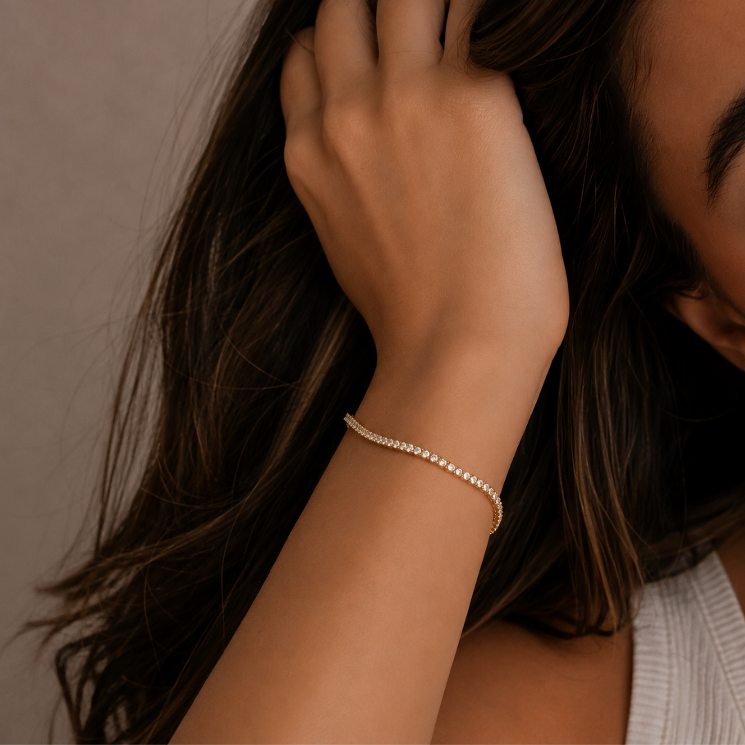 Vivre Birthstone Tennis Bracelet