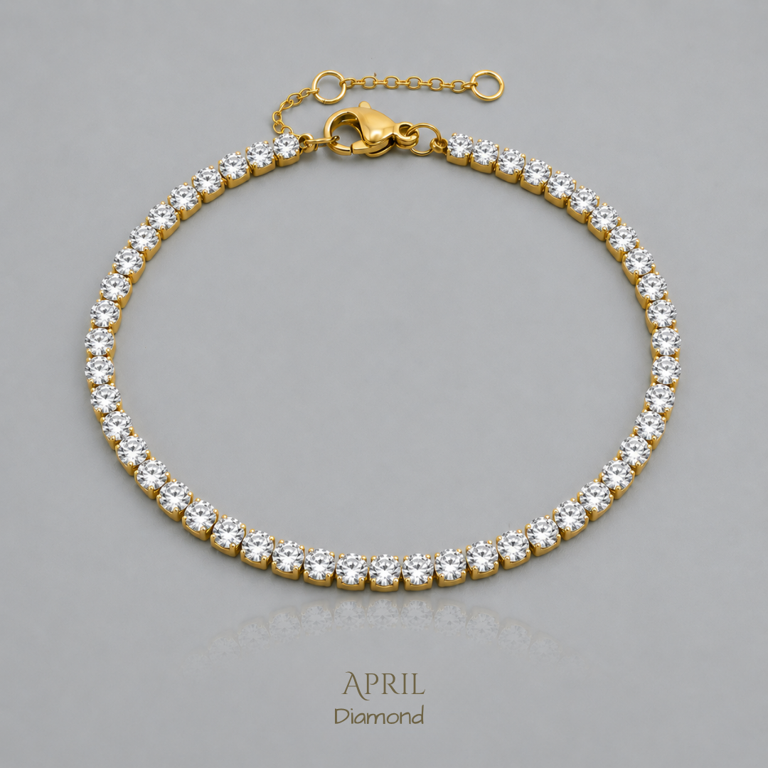 Vivre Birthstone Tennis Bracelet