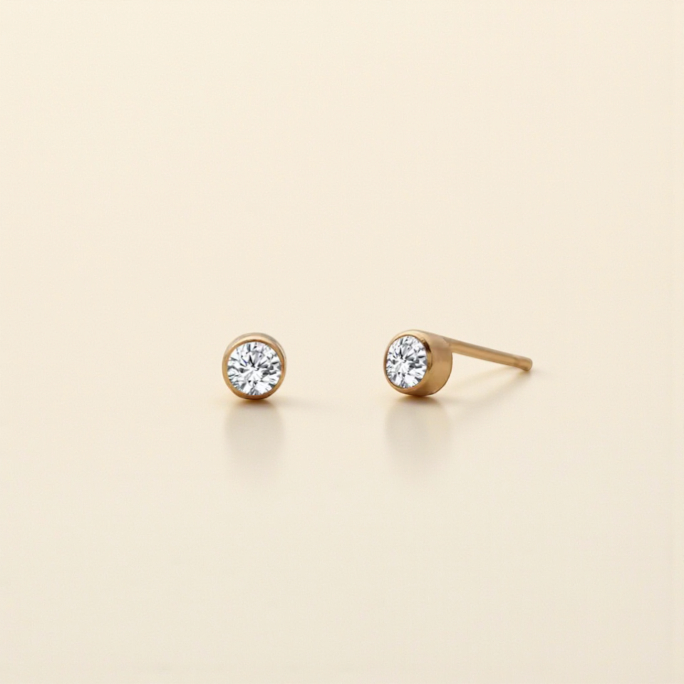 Mémoire Birthstone Studs