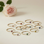 Mémoire Birthstone Ring