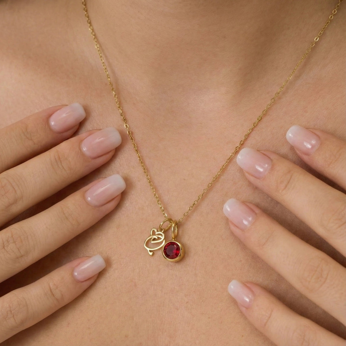 Seréa Birthstone Necklace