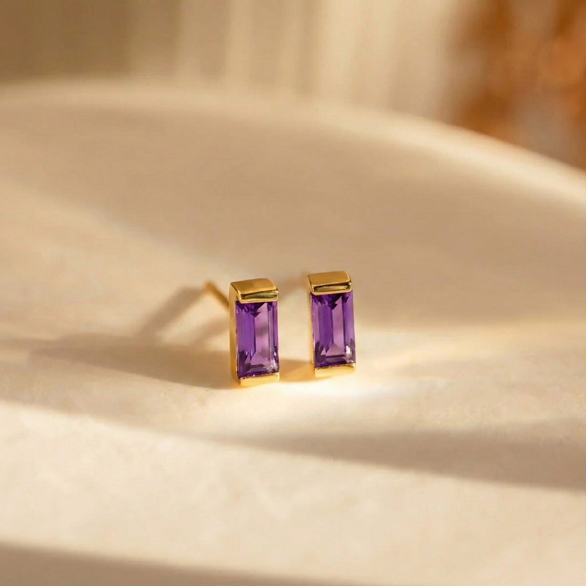 Luvia Baguette Earrings