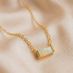 Luvia Baguette Necklace