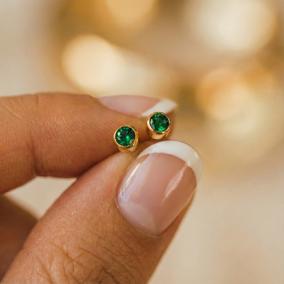 Mémoire Birthstone Studs
