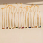 Luvia Baguette Necklace