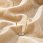 Luvia Baguette Necklace