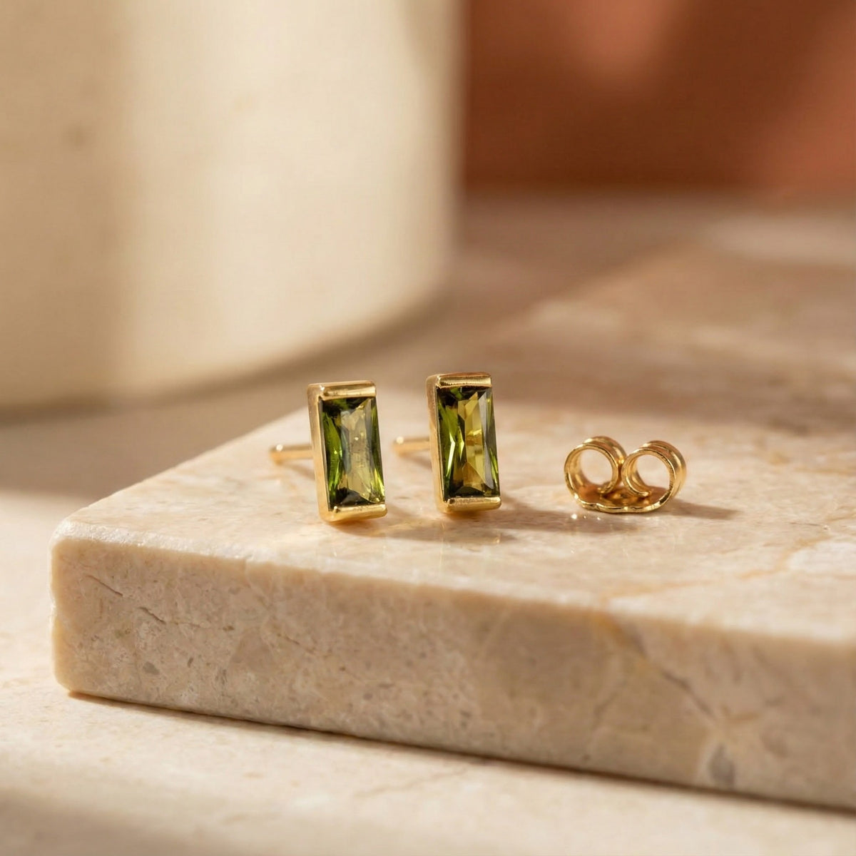 Luvia Baguette Earrings