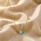 Luvia Baguette Necklace
