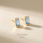 Luvia Baguette Earrings