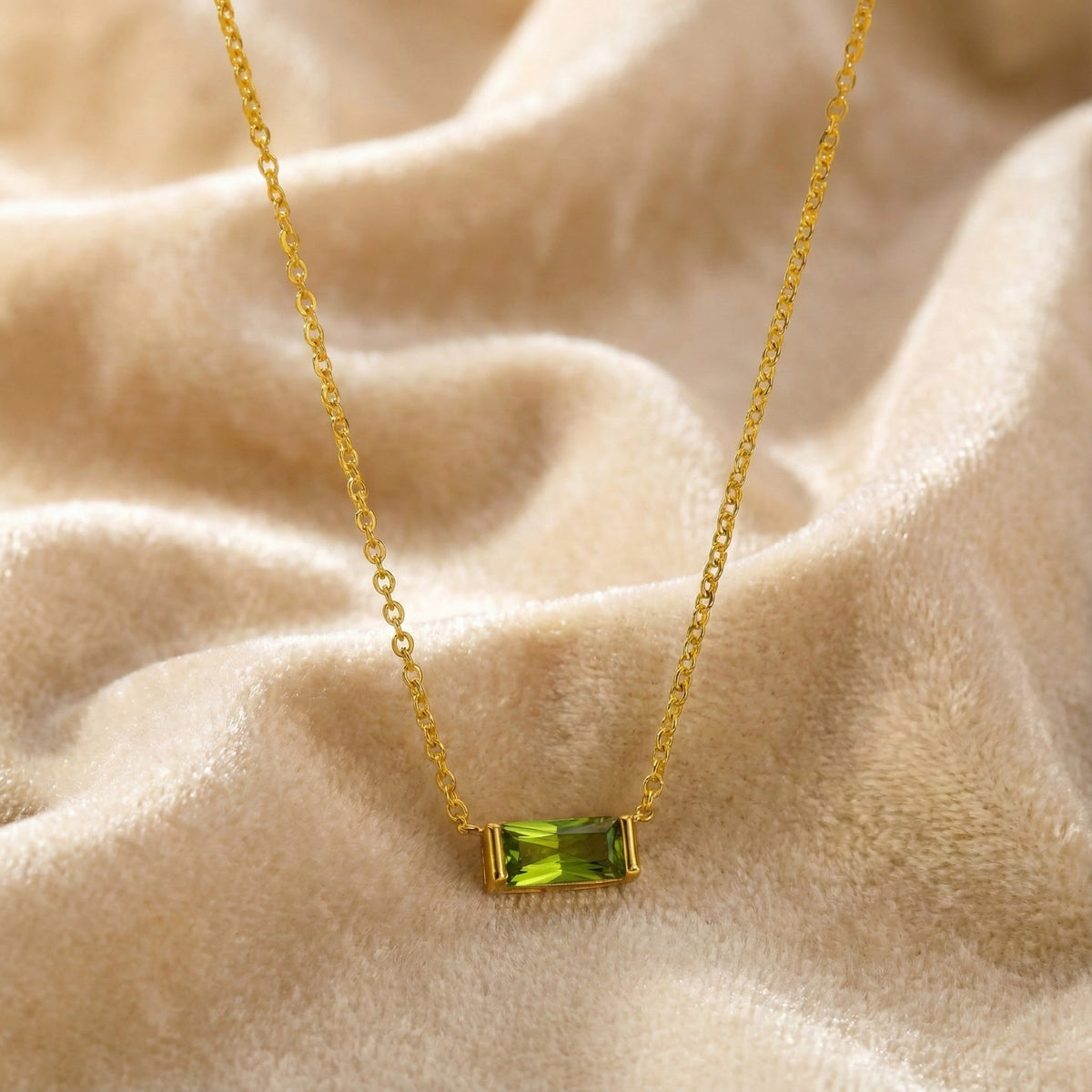 Luvia Baguette Necklace