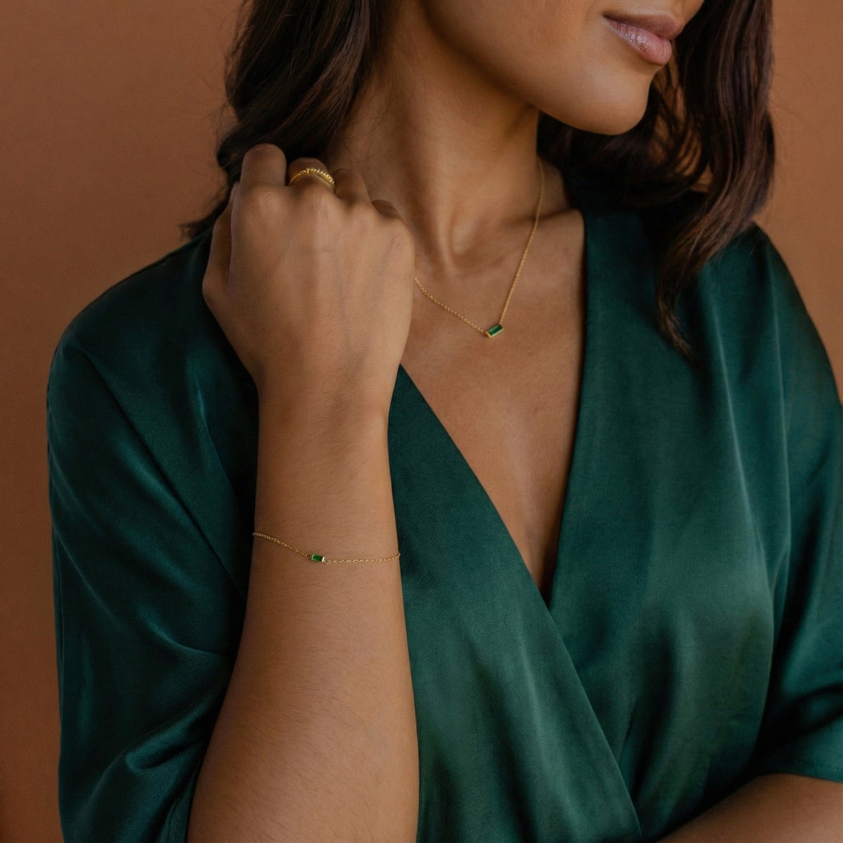 Luvia Baguette Bracelet