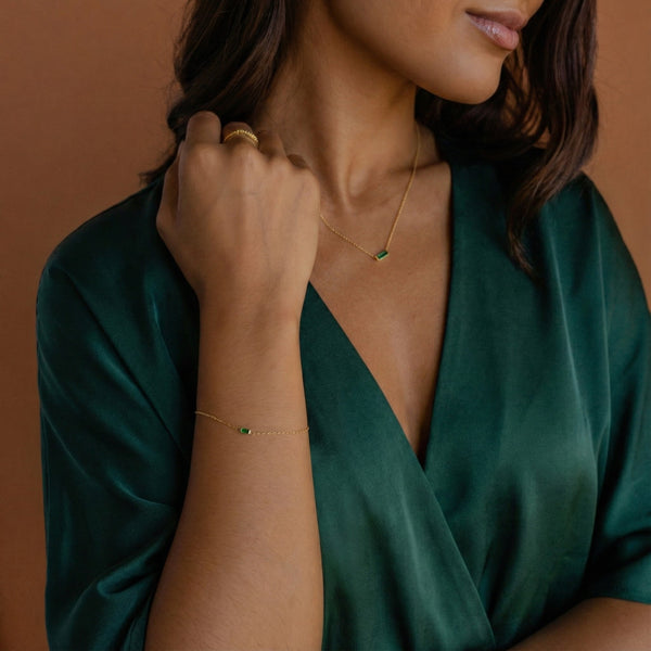 Luvia Baguette Bracelet