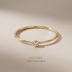 Mémoire Birthstone Ring