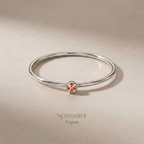 Mémoire Birthstone Ring