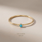 Mémoire Birthstone Ring