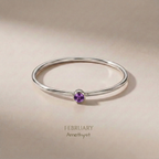 Mémoire Birthstone Ring