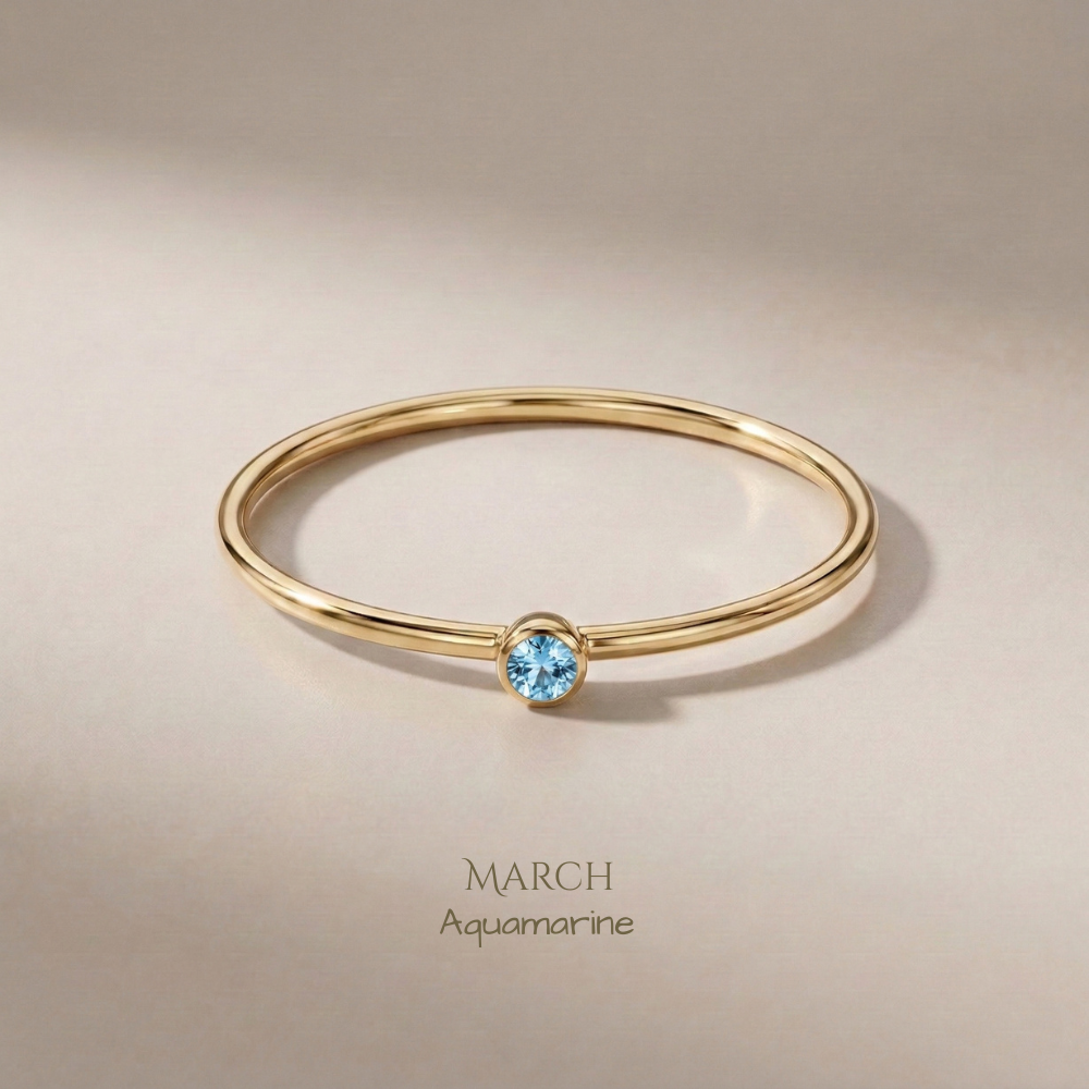 Mémoire Birthstone Ring