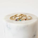 Mémoire Birthstone Ring