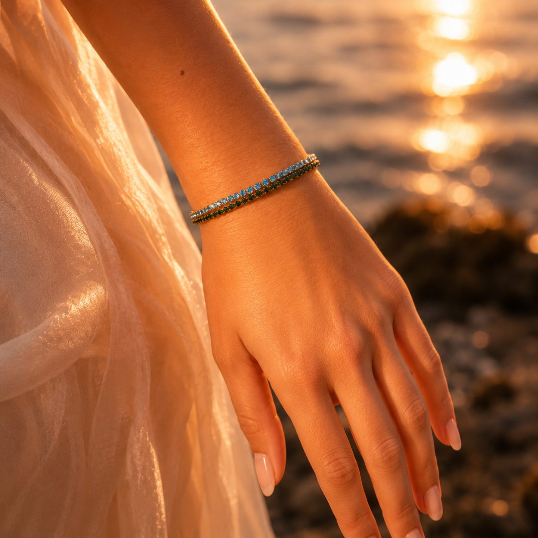 Vivre Birthstone Tennis Bracelet