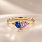 Demi Heart Ring - Gold Finish