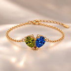 Demi Heart Bracelet - Gold Finish