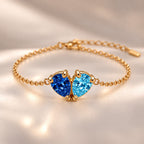 Demi Heart Bracelet - Gold Finish