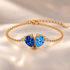 Demi Heart Bracelet - Gold Finish