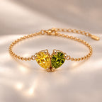 Demi Heart Bracelet - Gold Finish