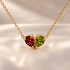 Demi Heart Necklace - Gold Finish