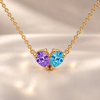 Demi Heart Necklace - Gold Finish