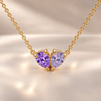 Demi Heart Necklace - Gold Finish