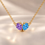 Demi Heart Necklace - Gold Finish