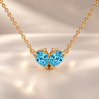 Demi Heart Necklace - Gold Finish