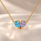 Demi Heart Necklace - Gold Finish