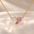 Demi Heart Necklace - Gold Finish