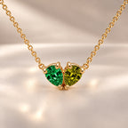 Demi Heart Necklace - Gold Finish