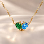 Demi Heart Necklace - Gold Finish