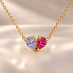 Demi Heart Necklace - Gold Finish