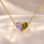 Demi Heart Necklace - Gold Finish
