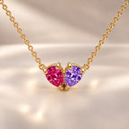 Demi Heart Necklace - Gold Finish