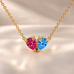 Demi Heart Necklace - Gold Finish