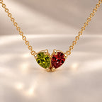 Demi Heart Necklace - Gold Finish