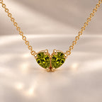 Demi Heart Necklace - Gold Finish